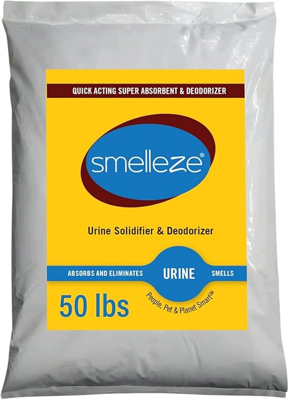 SMELLEZE Urine Solidifier Odor Remover